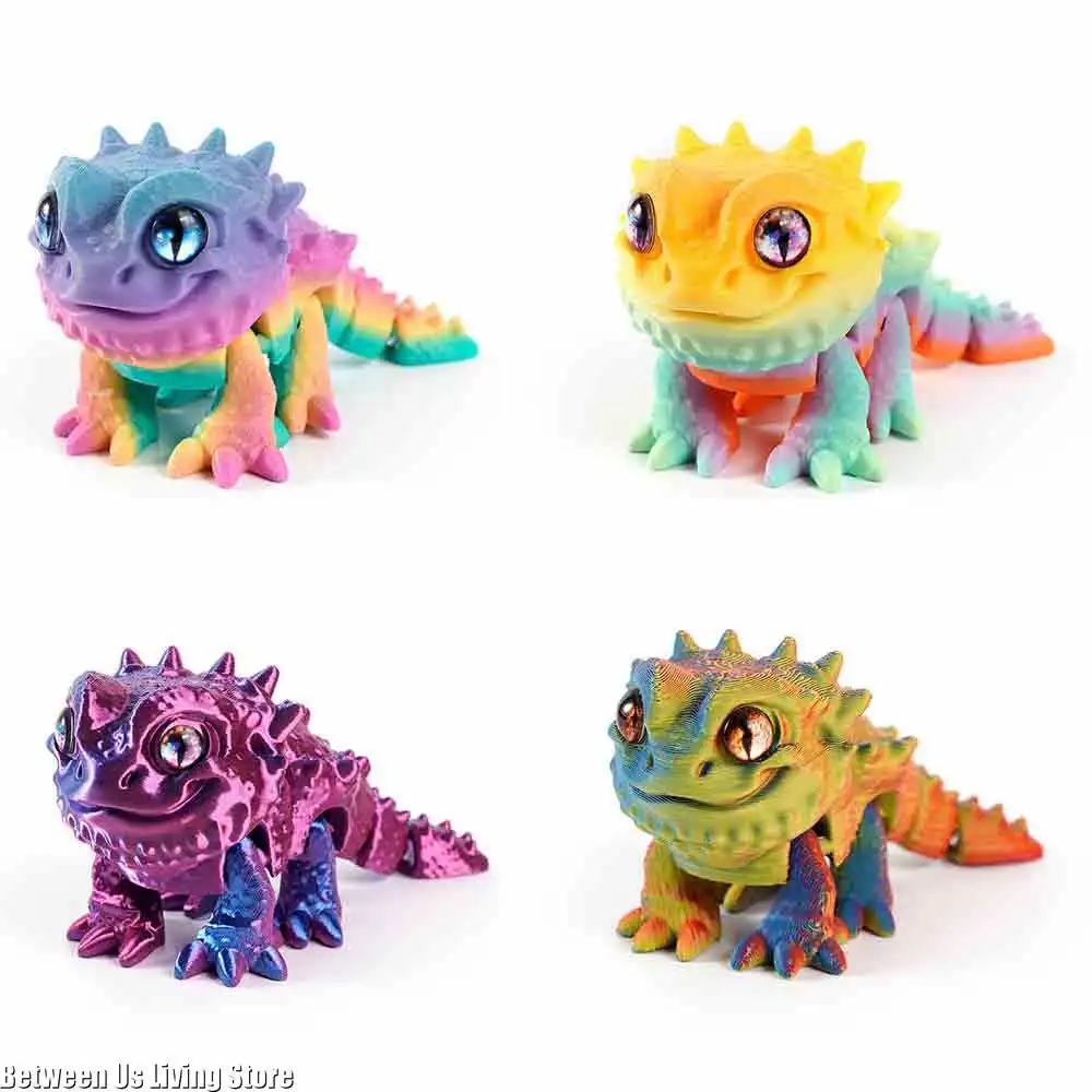 3D Printing Lizard - 3D Baskı Oyuncak Modeli Yele Aslan