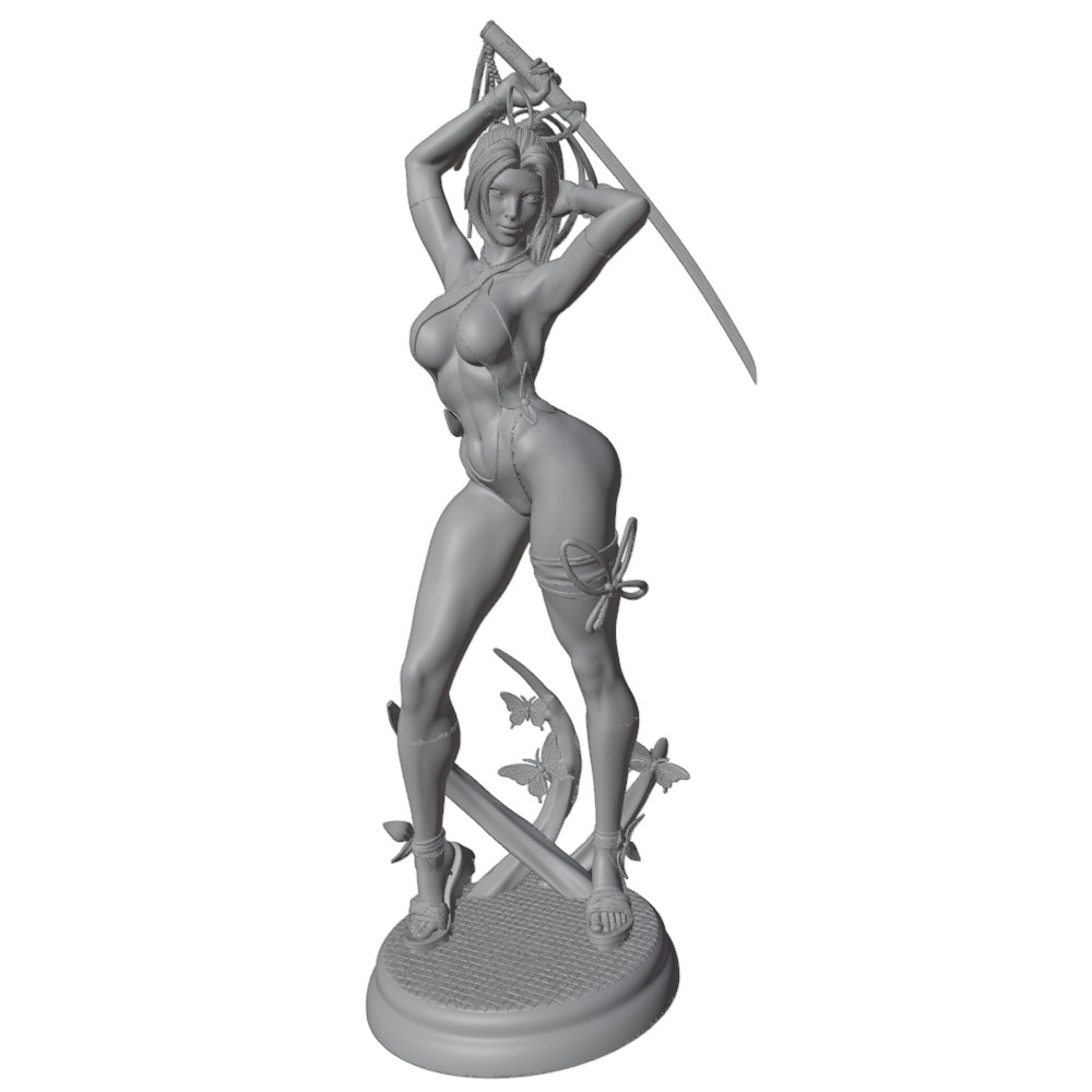 1/24 Kadın 	 Savaşçı Reçine Mo - 3D Printing Ideas incelemesi ve fiyatı