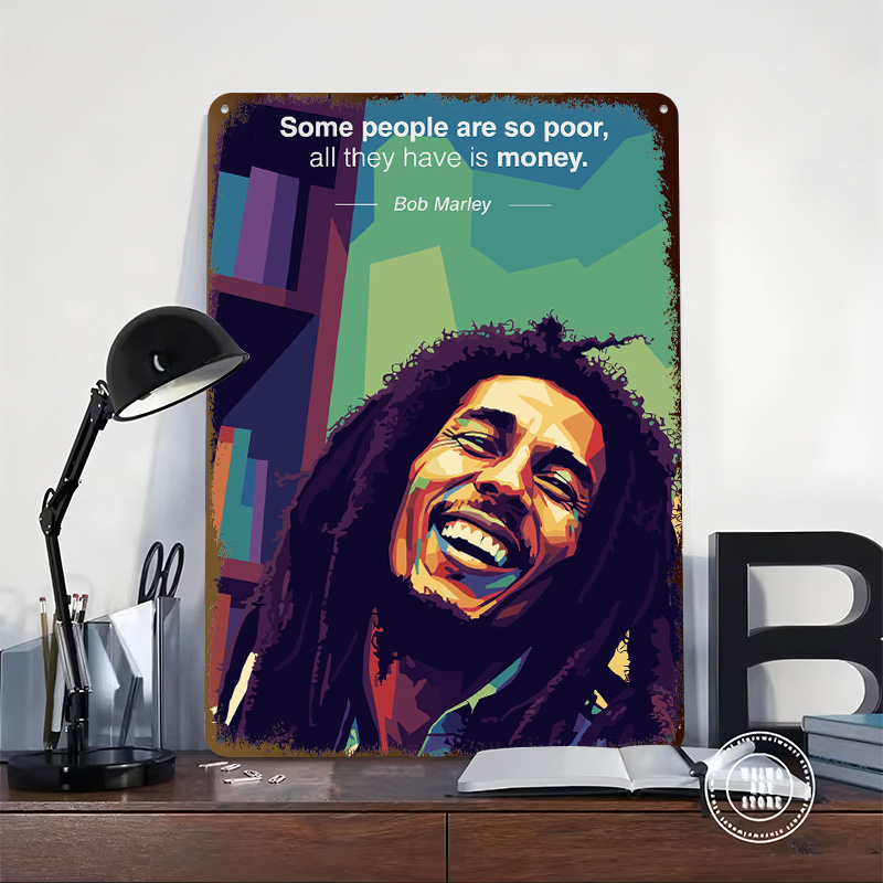 Bob Marley Alıntısı Pop Art 3D - 3D Printing Quote incelemesi ve fiyatı