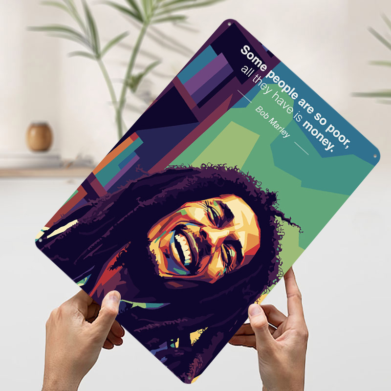 Bob Marley Alıntısı Pop Art 3D - 3D Printing Quote incelemesi ve fiyatı