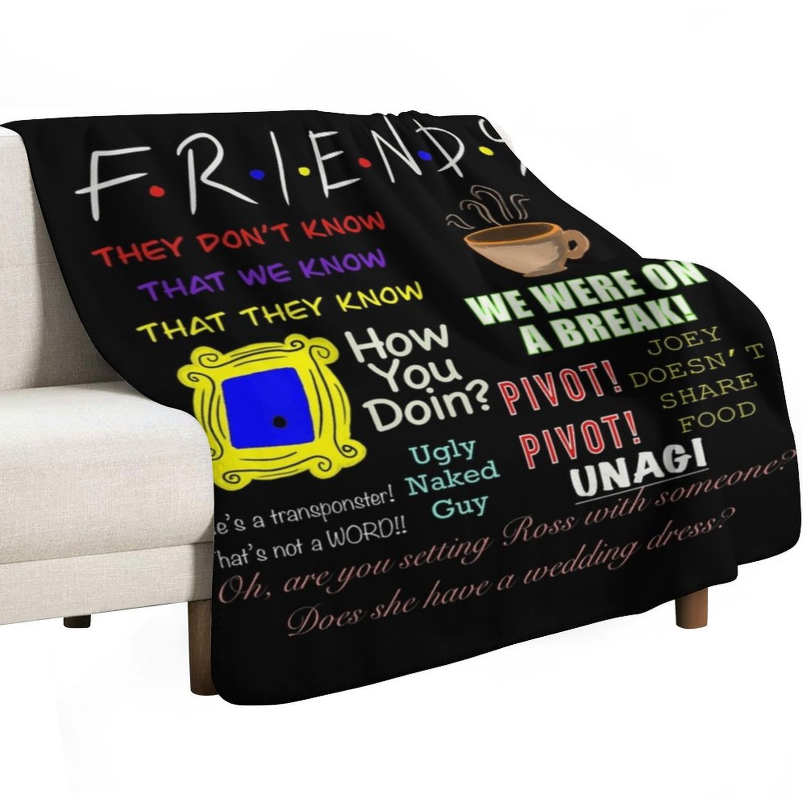 Friends Quotes Premium Battani - 3D Printing Quote incelemesi ve fiyatı