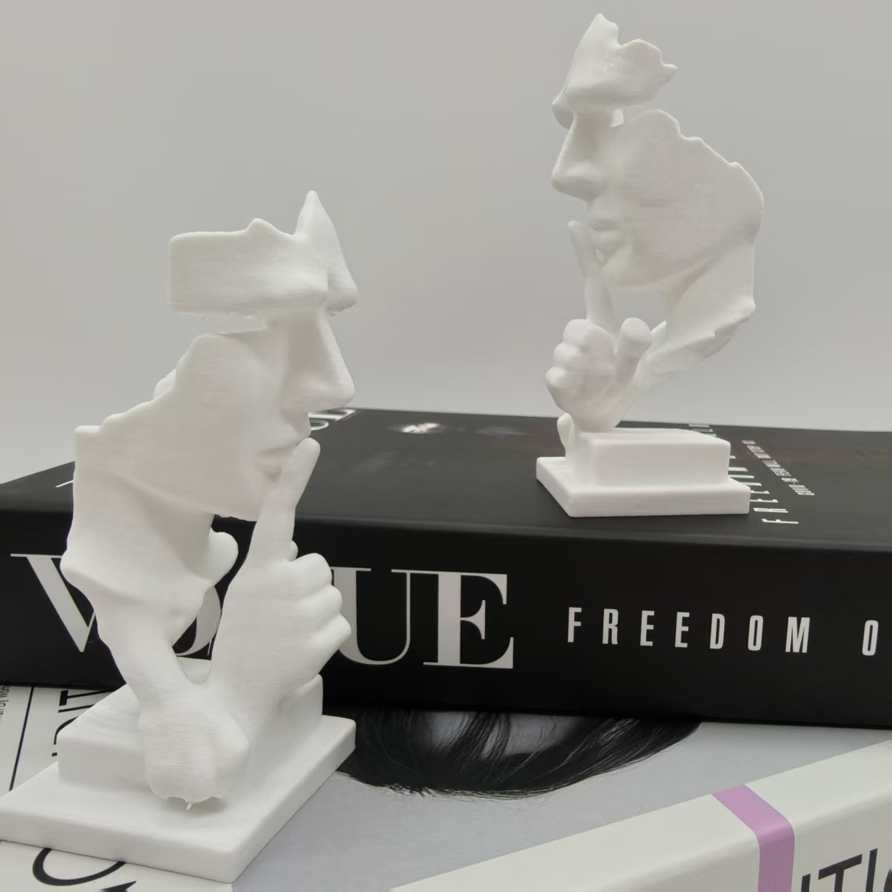 Düşünür Heykeli, Sessizlik Alt - 3D Printing Drawing incelemesi ve fiyatı