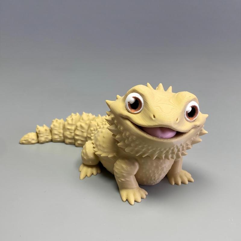 3D Baskılı Sevimli Sakallı Ejd - 3D Printing Lizard incelemesi ve fiyatı