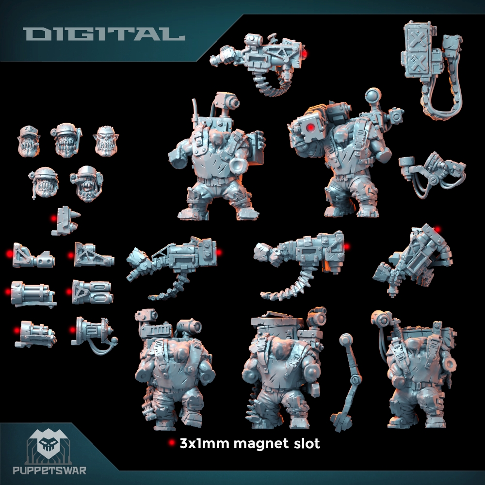 Orc Ultimate Badasses Squad, Y - 3D Printing Resin incelemesi ve fiyatı