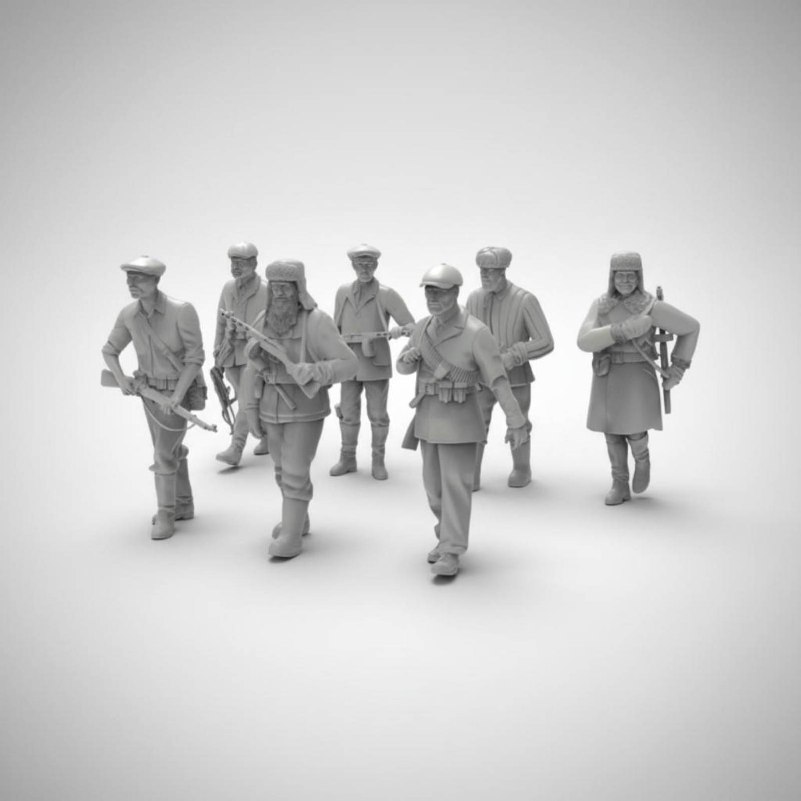 7 Parça İkinci Dünya Savaşı As - 3D Printing Resin incelemesi ve fiyatı