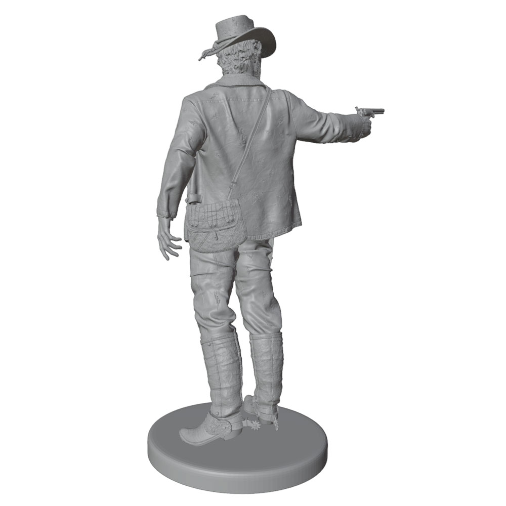 1/24/12/6 Red Dead Western Kov - 3D Printing Drawing incelemesi ve fiyatı
