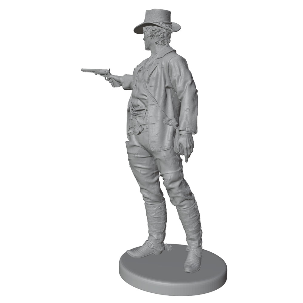 1/24/12/6 Red Dead Western Kov - 3D Printing Drawing incelemesi ve fiyatı