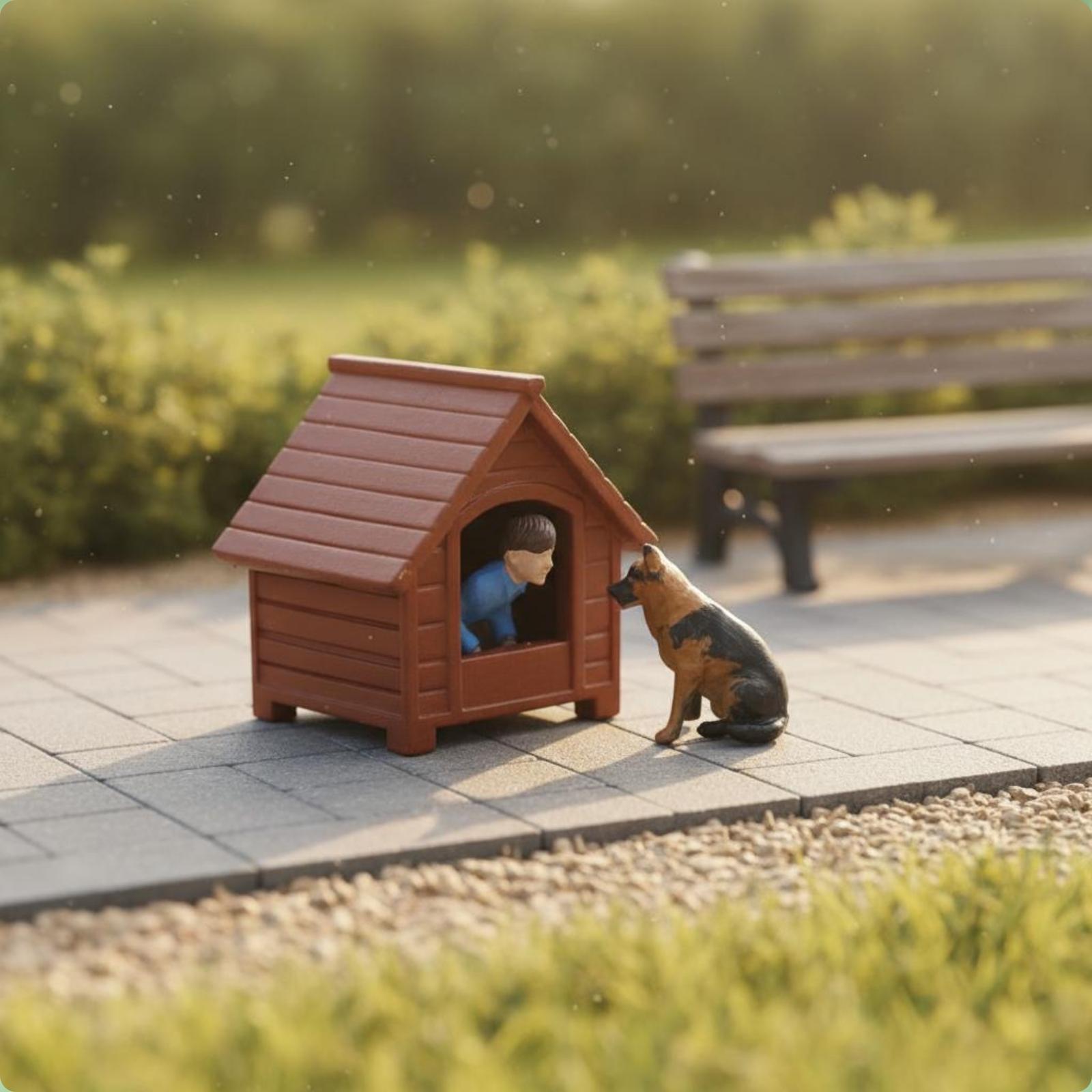 Park Manzarası Figürü 3D Baskı - 3D Printing Resin incelemesi ve fiyatı