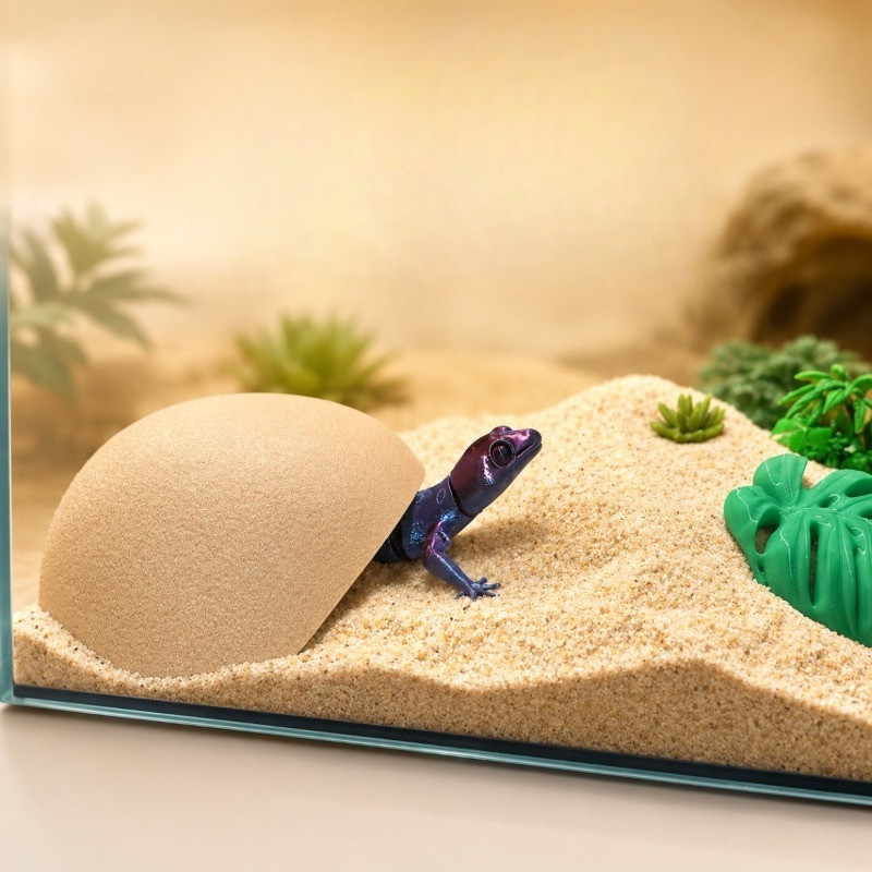 3D Baskılı Sürüngen Saklanma M - 3D Printing Lizard incelemesi ve fiyatı