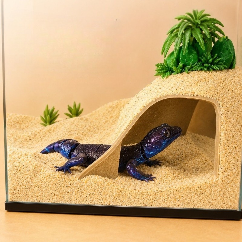 3D Baskılı Sürüngen Saklanma M - 3D Printing Lizard incelemesi ve fiyatı