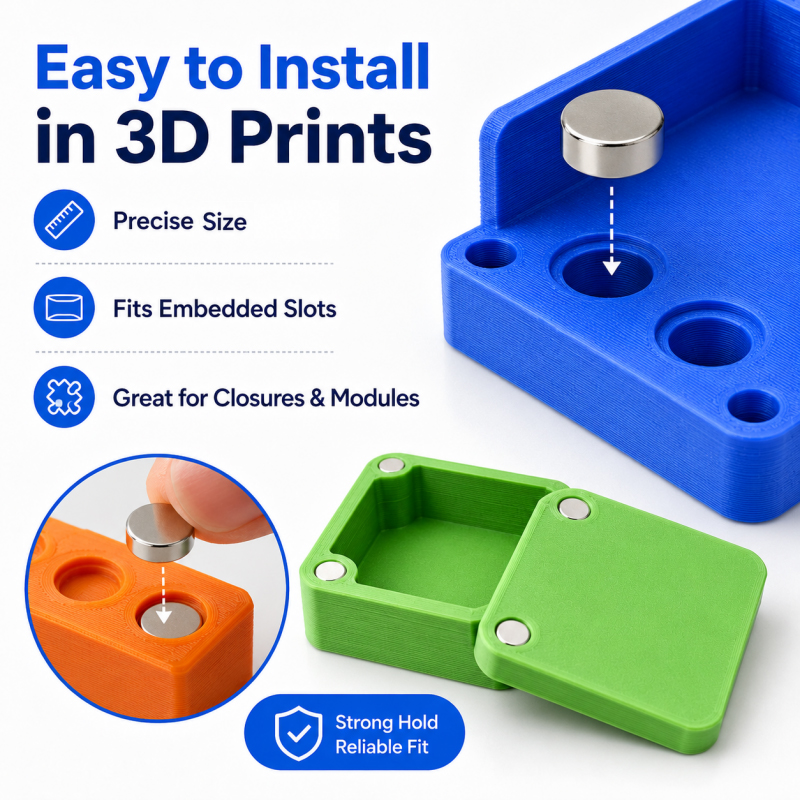 200 adet/kutu 3D Baskı Mıknatı - 3D Printing Process incelemesi ve fiyatı