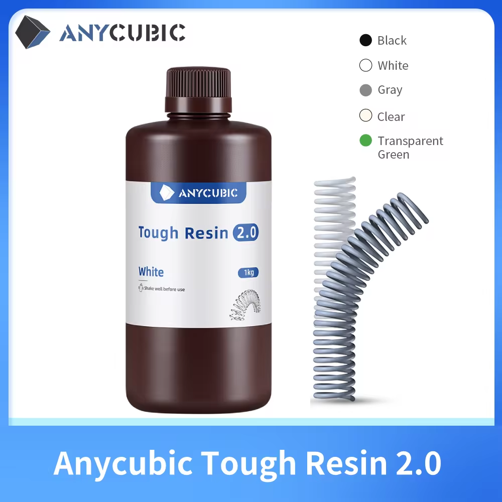 Anycubic Esnek Sert Reçine 2.0 - 3D Printing House Machine incelemesi ve fiyatı