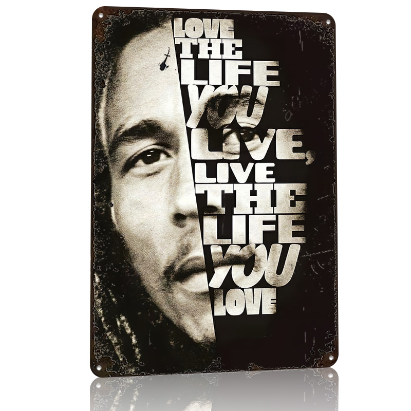 Bob Marley Alıntı Posteri Retr - 3D Printing Quote incelemesi ve fiyatı