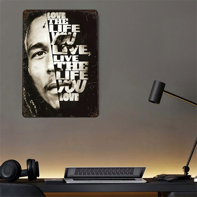 Bob Marley Alıntı Posteri Retr - 3D Printing Quote incelemesi ve fiyatı