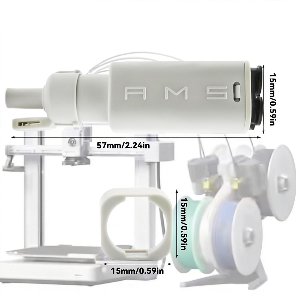 Bambu Lab 3D Yazıcı AMS Lite F - 3D Printing Process incelemesi ve fiyatı