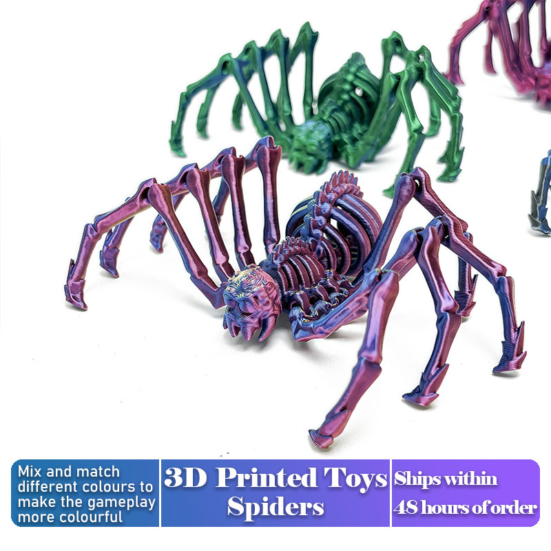 Eklemli 3D Baskılı Örümcek Mod - 3D Printing Lizard incelemesi ve fiyatı